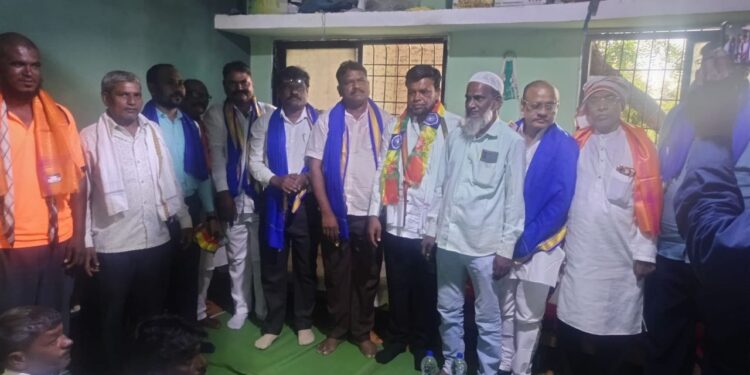 रेवलगाव सोसायटीचे चेअरमन सलीम खॉ पठाण यांचा वंचित बहुजन आघाडीत जाहीर प्रवेश