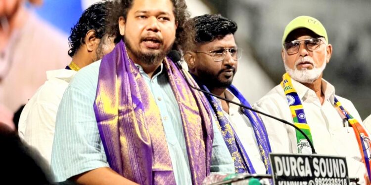 नांदेड जाहीर सभा : वंचित समूहांना सत्तेत घेऊन जाण्यासाठी ‘किनवट पॅटर्न’चा वापर करा: सुजात आंबेडकर