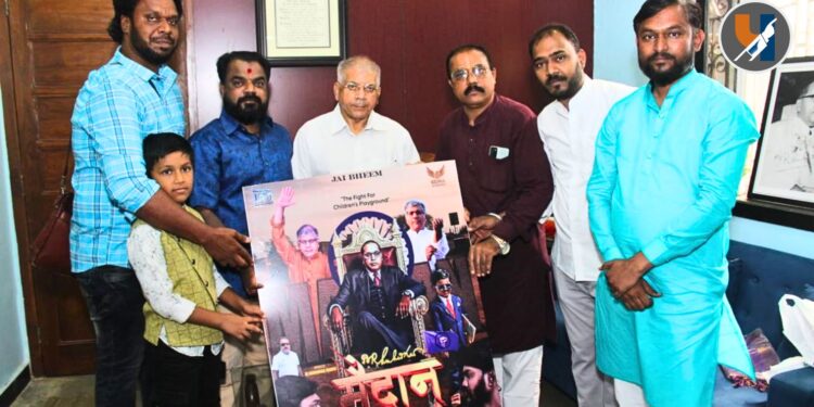 “बेगूर कॉलनी”चा कर्नाटकात शंभरीचा टप्पा; हिंदी आवृत्ती “बी.आर. आंबेडकर मैदान”चे चित्रपटाचे मुंबईत पोस्टर अनावरण!