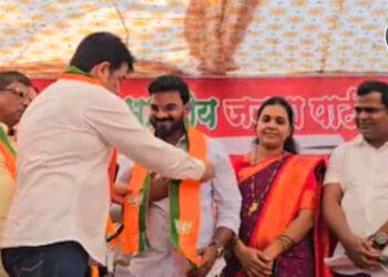 पालघरमधील साधू हत्याकांडातील मुख्य आरोपी भाजपमध्ये!