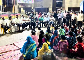 नवी मुंबई : श्रमिकनगर झोपडपट्टीवासियांसाठी आम्ही लढू - वंचित बहुजन आघाडी