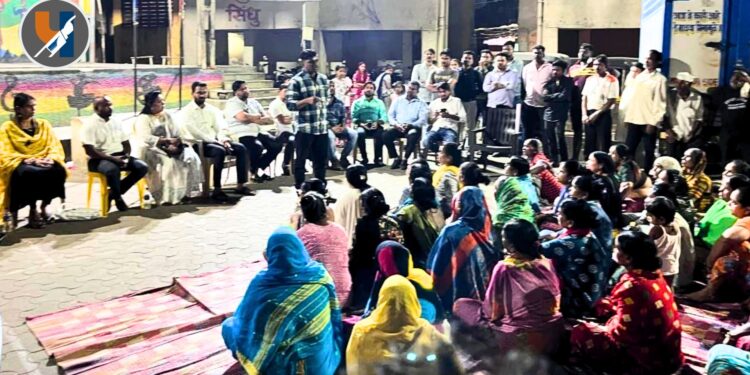 नवी मुंबई : श्रमिकनगर झोपडपट्टीवासियांसाठी आम्ही लढू - वंचित बहुजन आघाडी