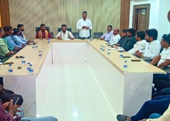 संविधान सन्मान महासभे संदर्भात अकोल्यात वंचित बहुजन युवा आघाडीची महत्वपूर्ण बैठक