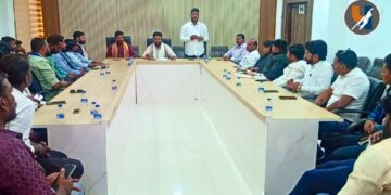 संविधान सन्मान महासभे संदर्भात अकोल्यात वंचित बहुजन युवा आघाडीची महत्वपूर्ण बैठक