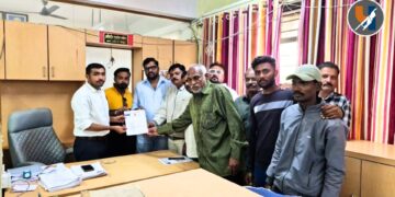 कापूरवाडीत महार वतनाच्या जागेवर अवैध उत्खनन; वंचित बहुजन आघाडीचे तहसीलदारांना निवेदन