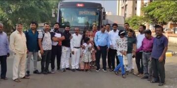 उरण-मुंबई बेस्ट बससेवेला सुरूवात; वंचित बहुजन आघाडीच्या पाठपुराव्याला यश