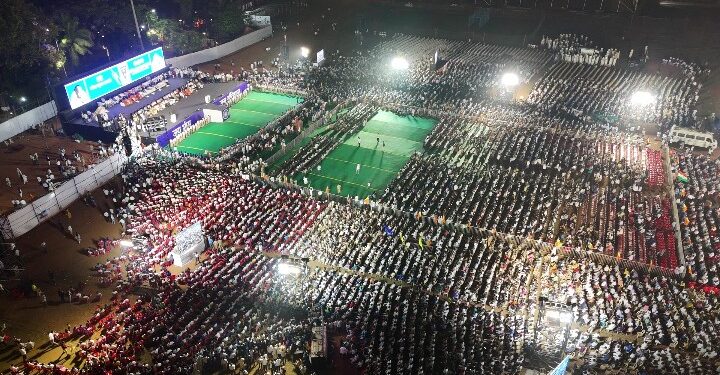 मुंबईत संविधान सन्मान महासभेत संविधानाचा जागर