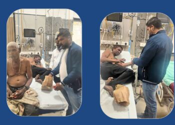 नाशिकमध्ये बिबट्याचा थरार: सातपूरमध्ये 9 ते 10 जणांवर हल्ला; वंचित युवा पदाधिकाऱ्यांची धाव