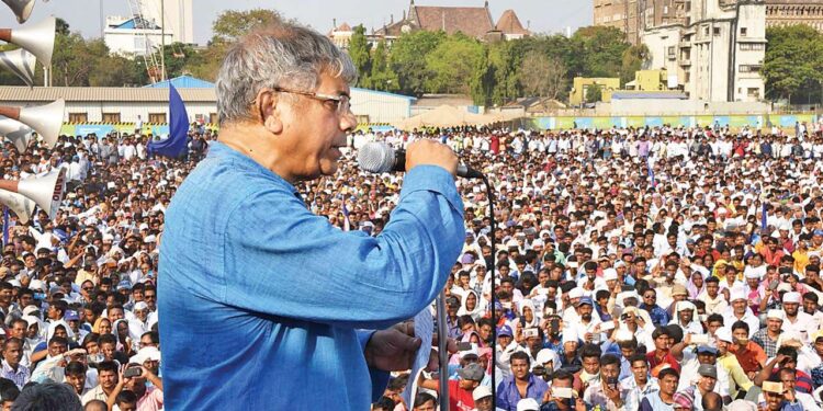 कोल्हापुरात उद्या ॲड. प्रकाश आंबेडकर यांचे ‘विजयी संकल्प महासभा’चे आयोजन