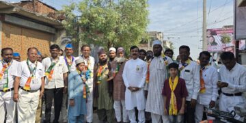 पुर्णा नगरपरिषद निवडणुकीत वंचित बहुजन आघाडीचे शक्तिप्रदर्शन ; शहरात भव्य रॅली