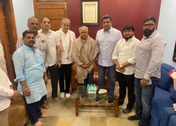 दिल्लीवरून एआयसीसी काँग्रेसचे शिष्टमंडळ ॲड. बाळासाहेब आंबेडकरांच्या भेटीला!