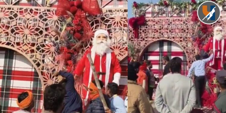 छत्तीसगडमध्ये मॅग्नेटो मॉलमध्ये बजरंग दलाची तोडफोड; कर्मचाऱ्यांची जात-धर्म विचारून हल्ला