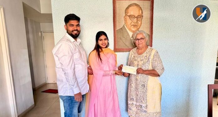 प्रदीप बापू जगताप यांच्या वाढदिवसानिमित्त ‘प्रबुद्ध भारत’ पाक्षिकास २५ हजारांचे धम्मदान