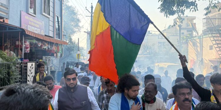 संभाजी आणि चिस्तीया कॉलनीत सुजात आंबेडकरांचा भव्य रोड शो; प्रभाग ११ मध्ये ‘वंचित’चे जंगी शक्तीप्रदर्शन!