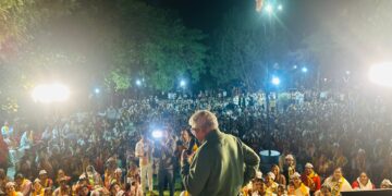 अकोल्यात बाळासाहेब आंबेडकरांचा झंझावात; प्रभाग १८ मध्ये जाहीर सभेला प्रचंड गर्दी!