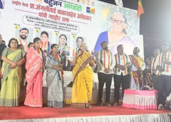 जनसागर उसळला : प्रभाग २४ मध्ये वंचित बहुजन आघाडीची शक्तीप्रदर्शन; अंजलीताई आंबेडकरांची जाहीर  सभा उत्साहात