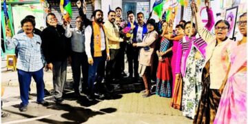 वंचित बहुजन आघाडी परिवर्तनाची मशाल; खापरखेड्यात विजयाचा जोरदार जल्लोष