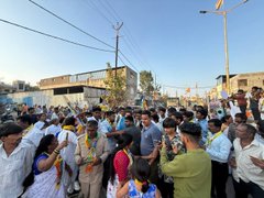 औरंगाबाद : विश्रांती नगरमध्ये वंचितचा प्रचाराचा धडाका; सुजात आंबेडकरांच्या उपस्थितीत भव्य रॅली