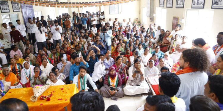 लातूर मनपा निवडणूक: प्रभाग १३ ‘अ’ मध्ये वंचितची ताकद, सुजात आंबेडकरांची जाहीर सभा उत्साहात