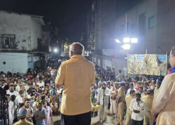 मुंबई महापालिका निवडणुकीच्या रणधुमाळीत प्रभाग १३९ मध्ये ॲड. प्रकाश आंबेडकरांचे शक्तिप्रदर्शन