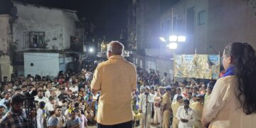 मुंबई महापालिका निवडणुकीच्या रणधुमाळीत प्रभाग १३९ मध्ये ॲड. प्रकाश आंबेडकरांचे शक्तिप्रदर्शन