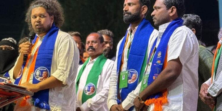 नांदेडमध्ये सुजात आंबेडकरांचा झंझावात! वसरणीत ‘वंचित-काँग्रेस’ युतीचे भव्य शक्तीप्रदर्शन; रॅलीला उस्फूर्त प्रतिसाद