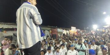 वसई-विरारमध्ये सुजात आंबेडकरांची गर्जना; वसई-विरारच्या विकासासाठी वंचितला संधी द्या; सुजात आंबेडकरांचे मतदारांना आवाहन