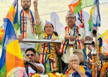 अकोला मनपा निवडणूक २०२६: प्रा. अंजलीताई आंबेडकर यांच्या नेतृत्वाखाली प्रभाग ८ मध्ये वंचितची भव्य प्रचार रॅली