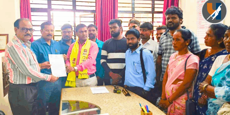 काटसूर येथे स्मशानभूमीसाठी हक्काची जागा द्या; वंचित बहुजन युवा आघाडीच्या नेतृत्वाखाली गावकऱ्यांची मागणी