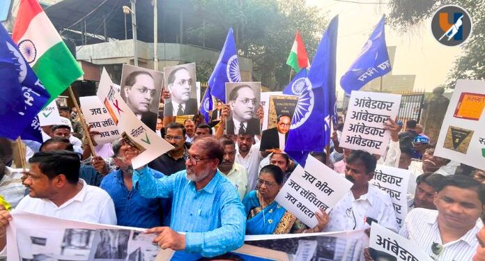 डॉ. बाबासाहेब आंबेडकरांचा अवमान करणाऱ्या मनुवाद्यांना धडा शिकवा; महाराष्ट्राचा मणिपूर होऊ देणार नाही