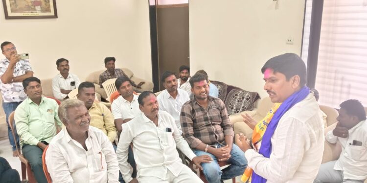 वंचित बहुजन आघाडीचा नांदेड दक्षिण जिल्ह्यात ‘संवाद दौरा’ संपन्न; गाव तिथे शाखा उभारण्याचा निर्धार