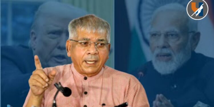 मोदी सरकारवर ट्रम्पचा दबाव आहे का? ; राफेल खरेदीवरून प्रकाश आंबेडकरांचे सरकारला प्रश्न!