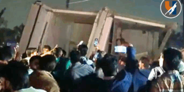 राजस्थान: कोटामध्ये दोन मजली इमारत कोसळून भीषण दुर्घटना; ३० ते ४० जण ढिगाऱ्याखाली