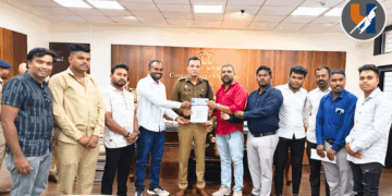 कुंभमेळ्याच्या कामांमुळे नाशिककर त्रस्त; वाहतूक कोंडी सोडवण्यासाठी वंचित बहुजन युवा आघाडीचे पोलीस आयुक्तांना निवेदन!