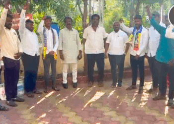 मैदर्गीतील युवकांचा वंचित बहुजन आघाडीत जाहीर प्रवेश