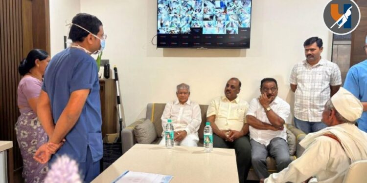 पातूर पंचायत समिती सदस्य रेखा इंगोले यांच्या पतीचे आकस्मिक निधन; बाळासाहेब आंबेडकर यांची सांत्वनपर भेट