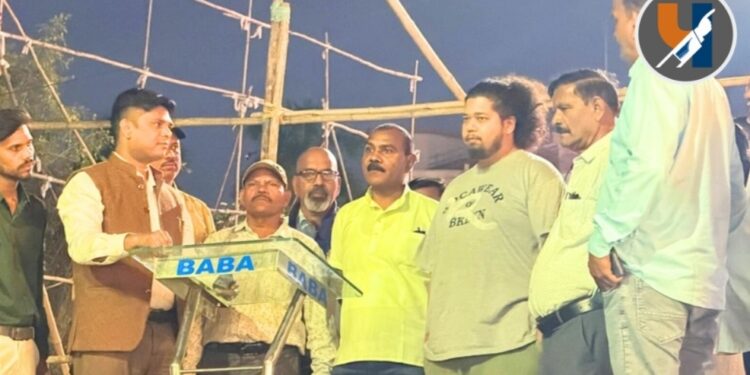 वंचित बहुजन आघाडीचे युवा नेते सुजात आंबेडकर यांच्याकडून नागपूर येथील संयुक्त मोर्चा स्थळाची पाहणी