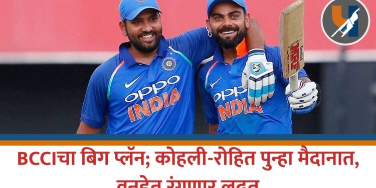 BCCIचा बिग प्लॅन; कोहली-रोहित पुन्हा मैदानात, वनडेत रंगणार लढत