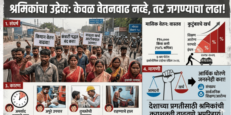 कामगारांचा असंतोष आणि आर्थिक धोरणे: केवळ वेतनवाढ पुरेशी आहे का?