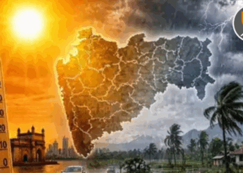 राज्यात दुहेरी हवामानाचा इशारा; कुठे उष्णतेची लाट, तर कुठे वादळी पावसाची शक्यता
