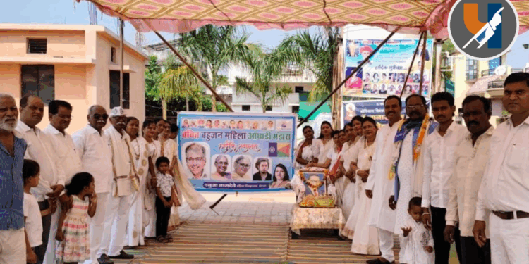 साकोली येथे भीम जयंतीनिमित्त केक कटिंग व सामूहिक भोजन कार्यक्रम उत्साहात