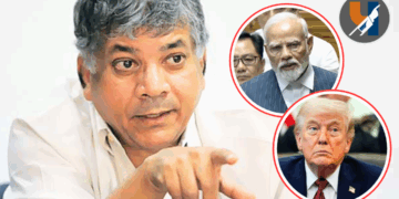ट्रम्पने थुंकले अन् मोदींनी चाटले ; ट्रम्प- मोदी संबंधांवर ॲड. प्रकाश आंबेडकर यांची घणाघाती टीका