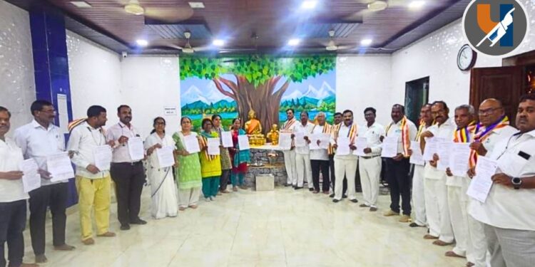 तुर्भे येथे भव्य सोहळा, नवबौद्धाचार्यांचा सन्मान आणि मार्गदर्शन; नवी मुंबई जिल्ह्यात धम्मचळवळीला बळ, बौद्धाचार्यांचा उत्साही सहभाग