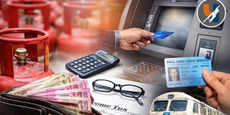नवीन नियम लागू! ATM, रेल्वे तिकीट आणि बँकिंग अपडेट्स जाणून घ्या