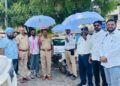 Nanded News: उन्हापासुन बचावासाठी ट्रॅफिक पोलिसांना छत्रीचे वाटप!