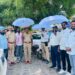 Nanded News: उन्हापासुन बचावासाठी ट्रॅफिक पोलिसांना छत्रीचे वाटप!