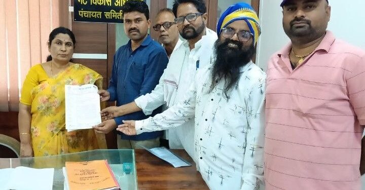 पैठण पंचायत समितीत दिव्यांग कल्याण ५% सेस निधी योजना तात्काळ राबविण्याची वंचित बहुजन आघाडीची मागणी