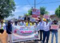 शेतकऱ्यांच्या विविध मागण्यांसाठी पैठणमध्ये वंचित बहुजन आघाडीचे तीव्र आंदोलन