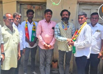 नांदेड: चिखलीतील मराठा युवकांचा वंचित बहुजन आघाडीत जाहीर प्रवेश!