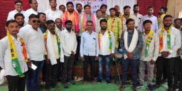 धर्माबादमध्ये भीम आर्मीच्या असंख्य कार्यकर्त्यांचा वंचित बहुजन आघाडीत जाहीर प्रवेश